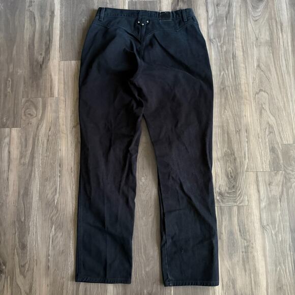 Vintage Rockies Jeans Women's Size 15/16 High Rise Western Denim Jeans 34 Inseam - Picture 5 of 9